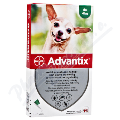 Advantix pro psy do 4kg spot-on a.u.v.1x0.4ml
