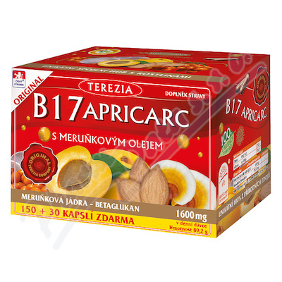 Terezia Company B17 APRICARC s meruň.olejem 150+30 kapslí