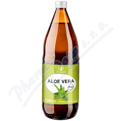 Allnature Aloe Vera BIO 100% šťáva 1000 ml
