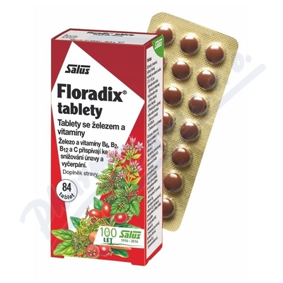 Salus Floradix Železo+ 84 tablet