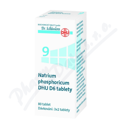 Natrium phosphoricum DHU D5-D30 tbl.nob.80