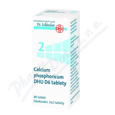 Calcium phosphoricum DHU D6(D12) tbl.nob.80