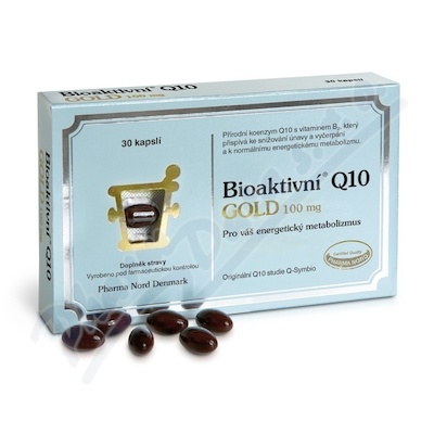 Bioaktivní Koenzym Q10 Gold 100 mg 30 kapslí
