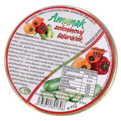 Amunak zeleninový tataráček 120g