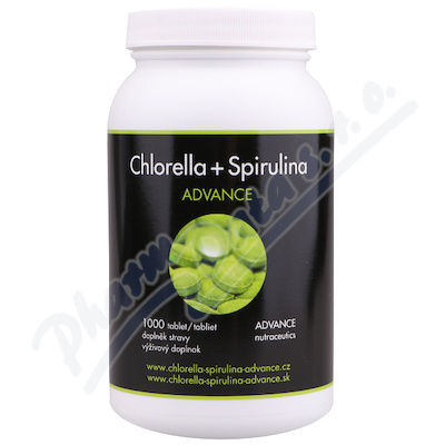 ADVANCE Chlorella + Spirulina tbl.1000