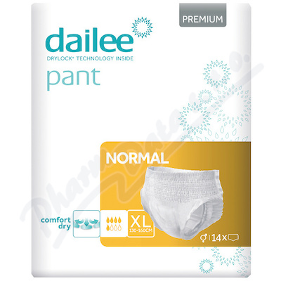 Dailee Pant Premium NORMAL inko.kalhotky XL 14ks