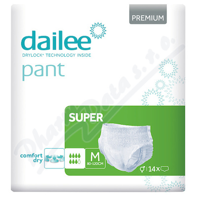 Dailee Pant Premium SUPER inko.kalhotky M 14ks