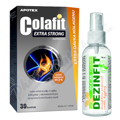 COLAFIT EXTRA STRONG 30 kostiček+dezinfekce 100ml