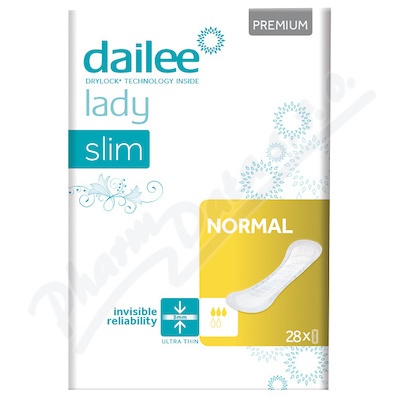 Dailee Lady Premium Slim NORMAL inko.vložky 28ks