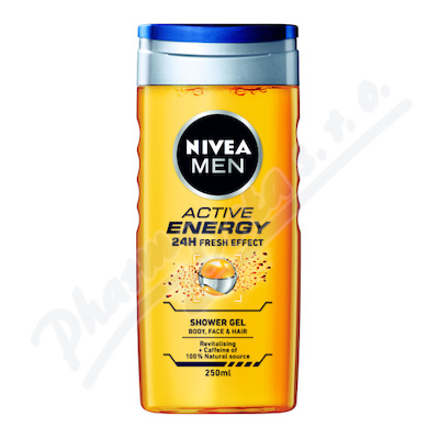 NIVEA MEN sprchový gel Active energy 250ml 92839