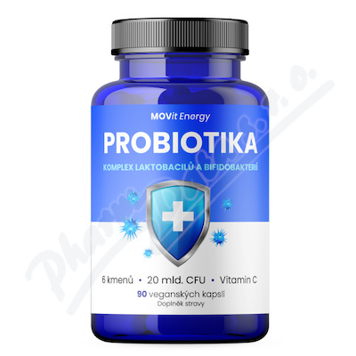 MOVit Probiotika komplex laktob.+bifidobak.cps.90