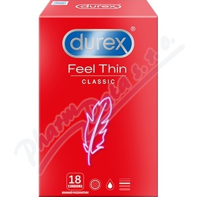 DUREX Feel Thin Classic prezervativ 18ks