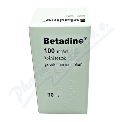 Betadine 100mg/ml drm.sol.30ml