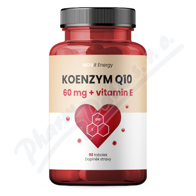 MOVit Koenzym Q10 60mg+vitamin E tob.90