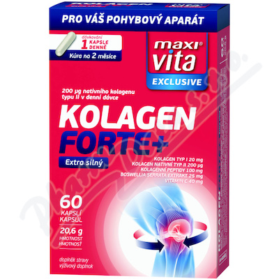 Maxi Vita Exclusive Kolagen Forte+ cps.60