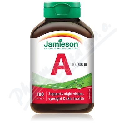 JAMIESON Vitamín A 10 000 IU cps.100