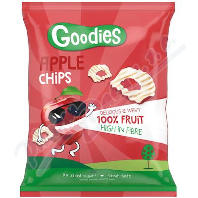 Goodies 100% jablečné plátky 15g