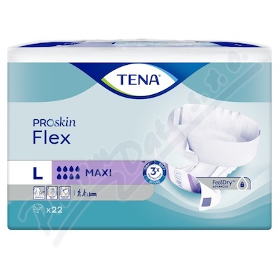 TENA PROskin Flex Maxi L ink.kalh.pás.22ks 725322