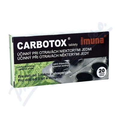 Carbotox tbl.20 - blistr