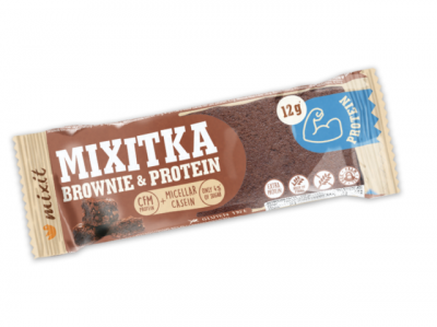 Mixit Proteinová Mixitka BEZ LEPKU - Brownie 43 g