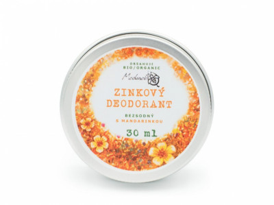 Medarek Zinkový deodorant mandarinka 30 ml