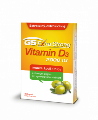 GS Vitamin D 30 cps. dárek