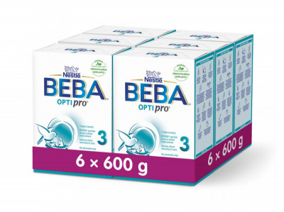 BEBA 3 OptiPro 6 x 600 g