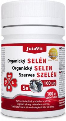 JutaVit Organický Selen 100 µg 100ks tablet