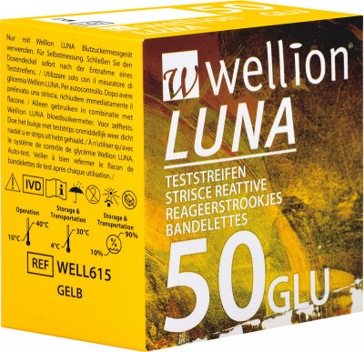 Wellion LUNA testovací proužky 50ks