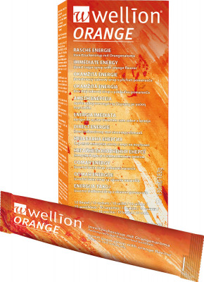 Wellion ORANGE tekutý cukr 10x13ml
