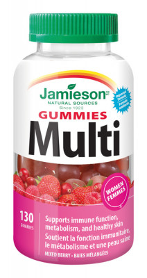 JAMIESON Multi Gummies želat.past.pro ženy 130ks