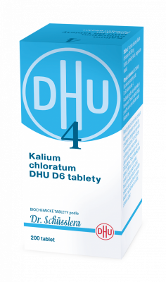 Kalium chloratum DHU D5-D30 tbl.nob.200