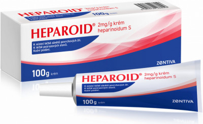 Heparoid 2mg/g crm.100g