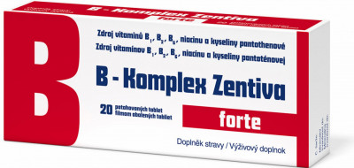 B-Komplex Zentiva forte tbl.flm.20