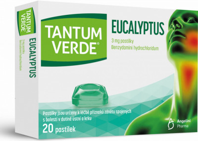 Tantum Verde Eucalyptus 3mg pas.20