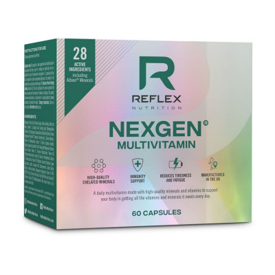 Reflex Nutrition Nexgen multivitamín cps.60