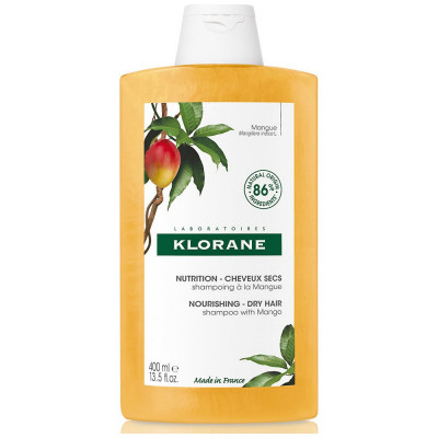 KLORANE Šampon mango na suché vlasy 400ml
