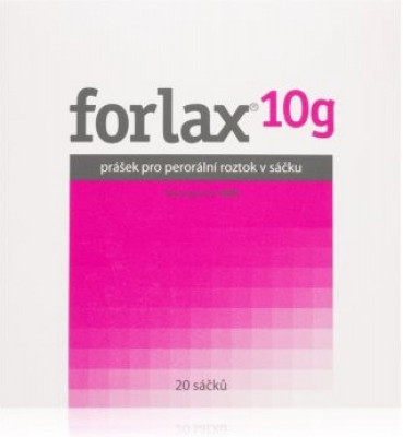 Forlax 10g por.plv.sol.scc.20