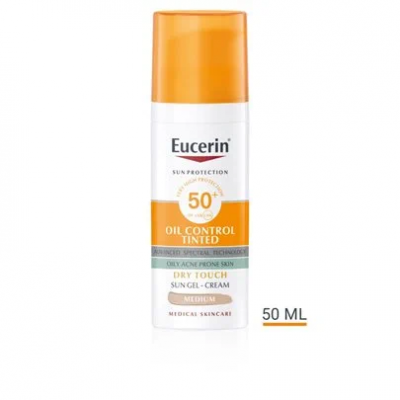 EUCERIN SUN OilControlTinted SPF50+ tmavý 50ml