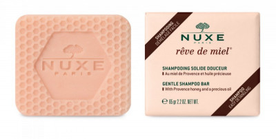 NUXE Přírodní tuhý šampon Reve de Miel 65g