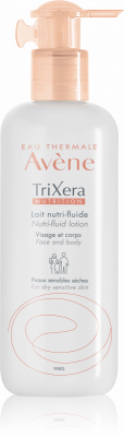 AVENE TriXera Nutri-fluid Mléko 400ml