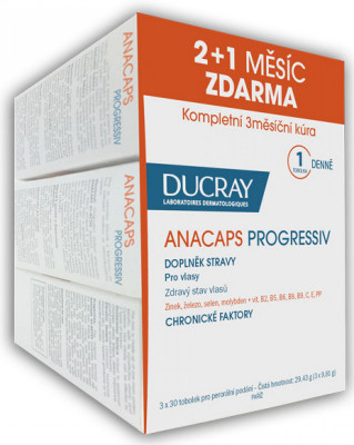 DUCRAY Anacaps Progressiv 3 x 30 tablet