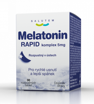 Melatonin Rapid komplex 5mg ODT tbl.30 (pod jazyk)