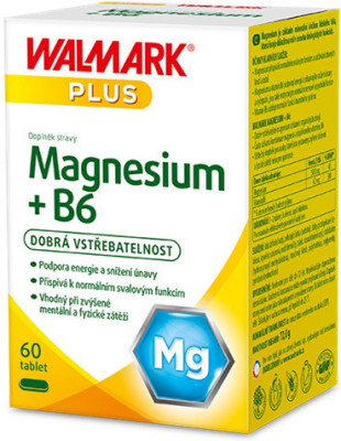 Walmark Magnesium + B6 tbl.60