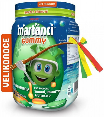 Walmark Marťánci Gummy VELIKONOCE tbl.50