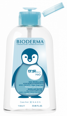 BIODERMA ABCDerm H2O micelární voda 1L