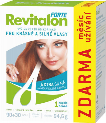 Revitalon Forte cps.90+30 zdarma