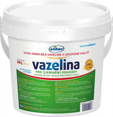 Vitar Vazelina extra jemná bílá 400g