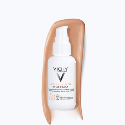 VICHY CAPITAL SOLEIL UV-AGE Fluid tón.SPF50+ 40ml