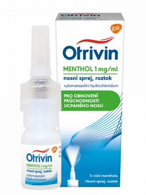 Otrivin Menthol 1 mg/ml nas.spr.sol. 1x10 ml CZ